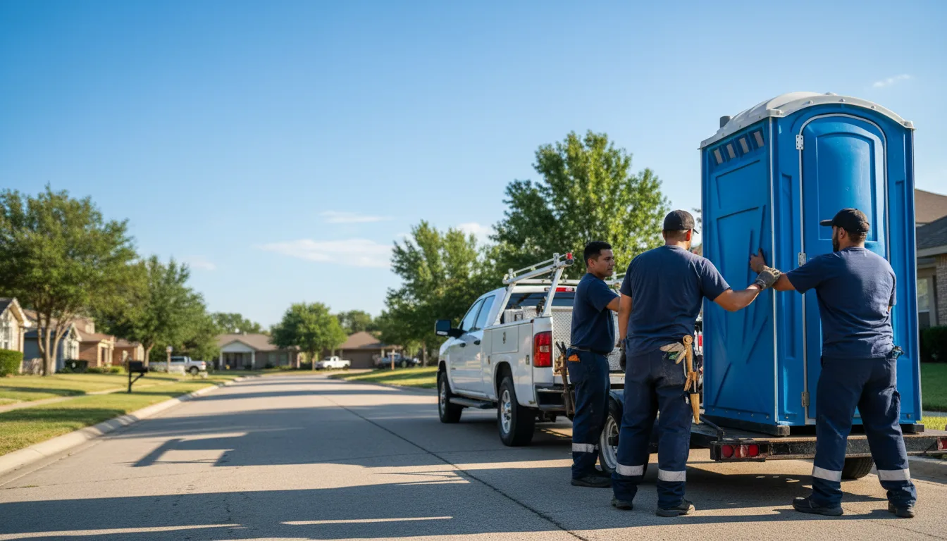 Portable Toilet Rental in Slidell, TX near me